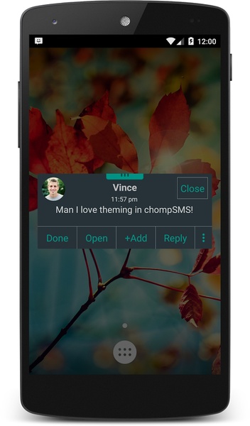 Material Dark Theme (chomp) - Preview 1