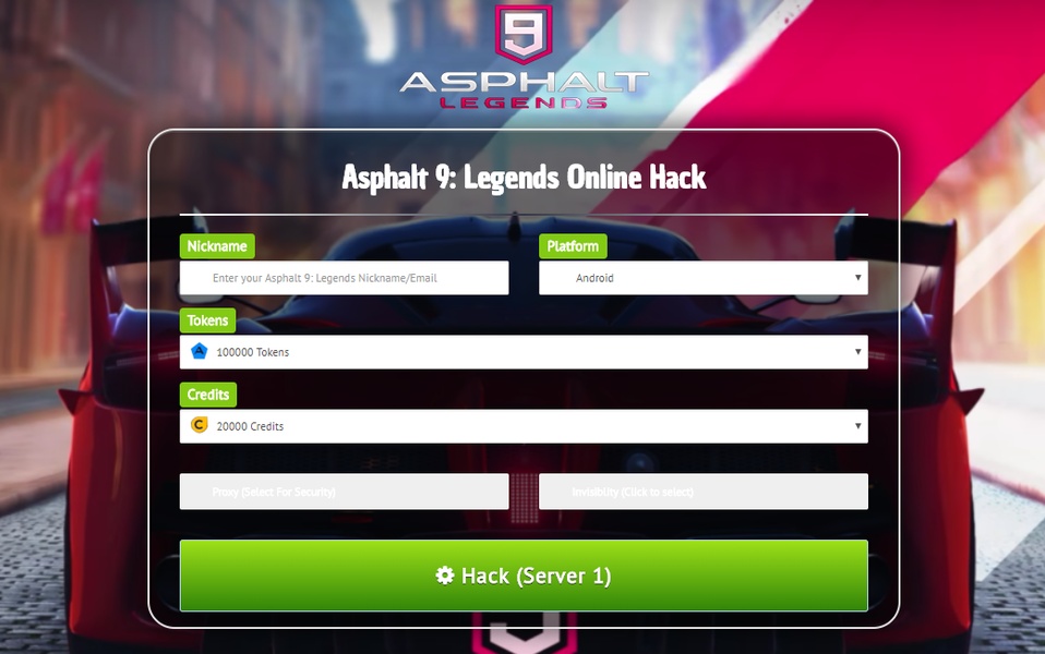 Guide For Asphalte 9 Legends MOD - Preview 3