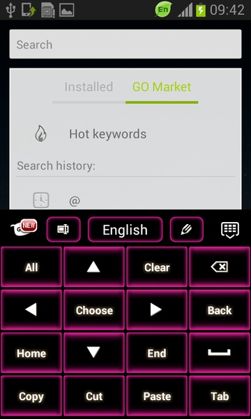 Pink Neon Keypad Free - Preview 2