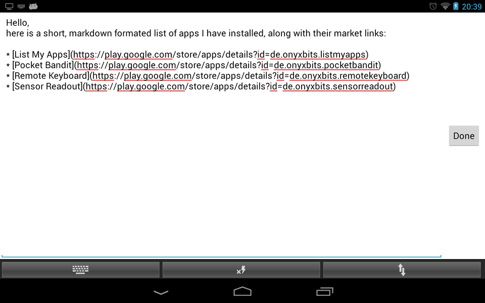 List My Apps - Preview 1