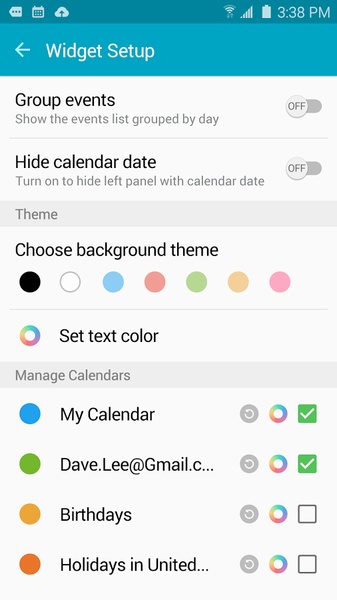 Clean Calendar Widget - Preview 12