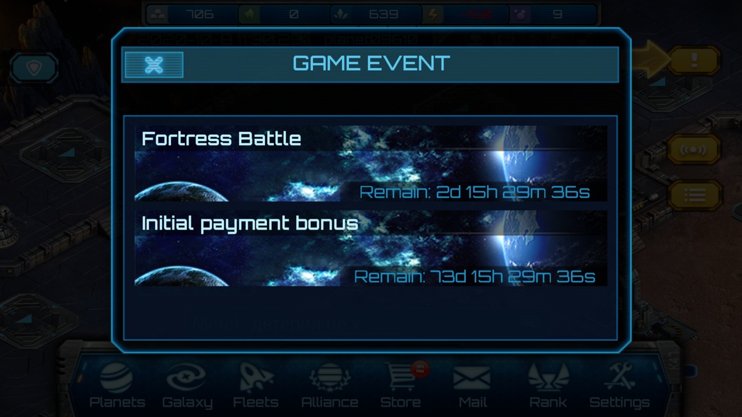Galaxy In War - Preview 4
