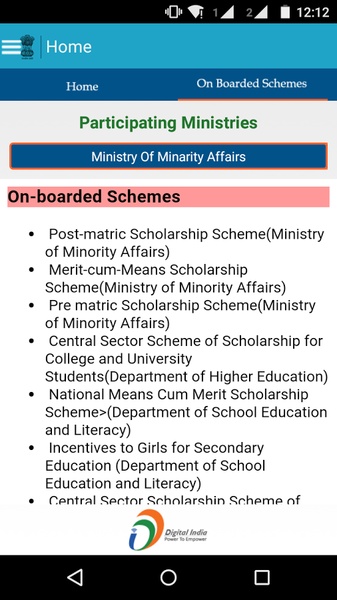 National Scholarships Portal - Preview 2
