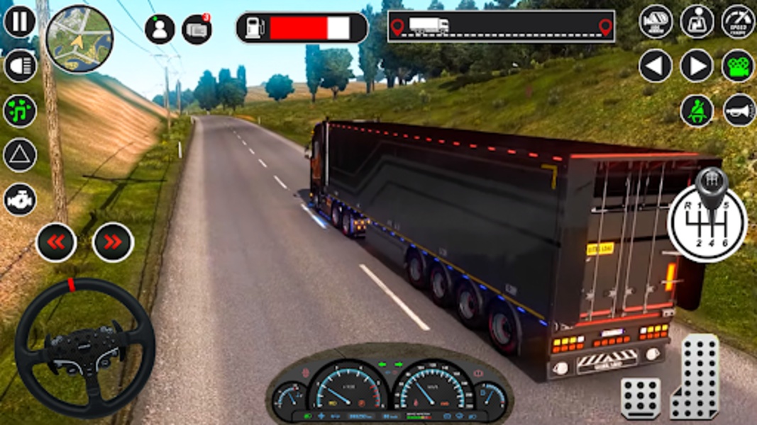 US Modern Heavy Grand Truck 3D - Preview 7