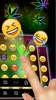 Glow Rasta Weed Keyboard Theme screenshot 2