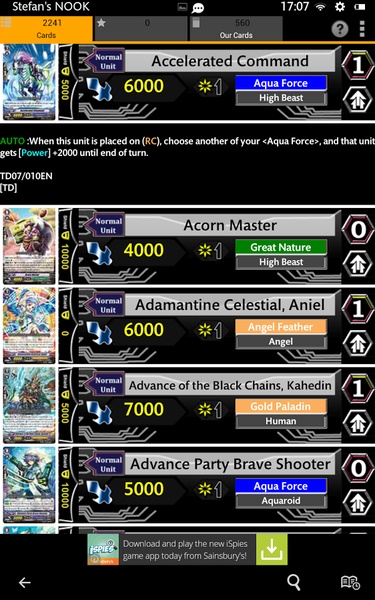 Cardfight Vanguard Database - Preview 15