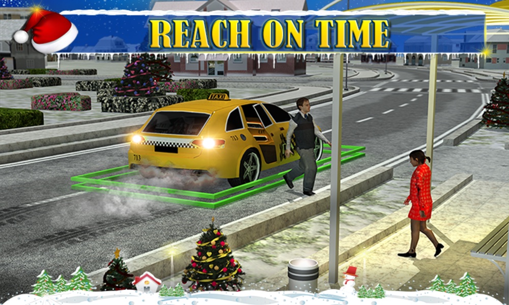 Christmas Taxi Duty 3D - Preview 13