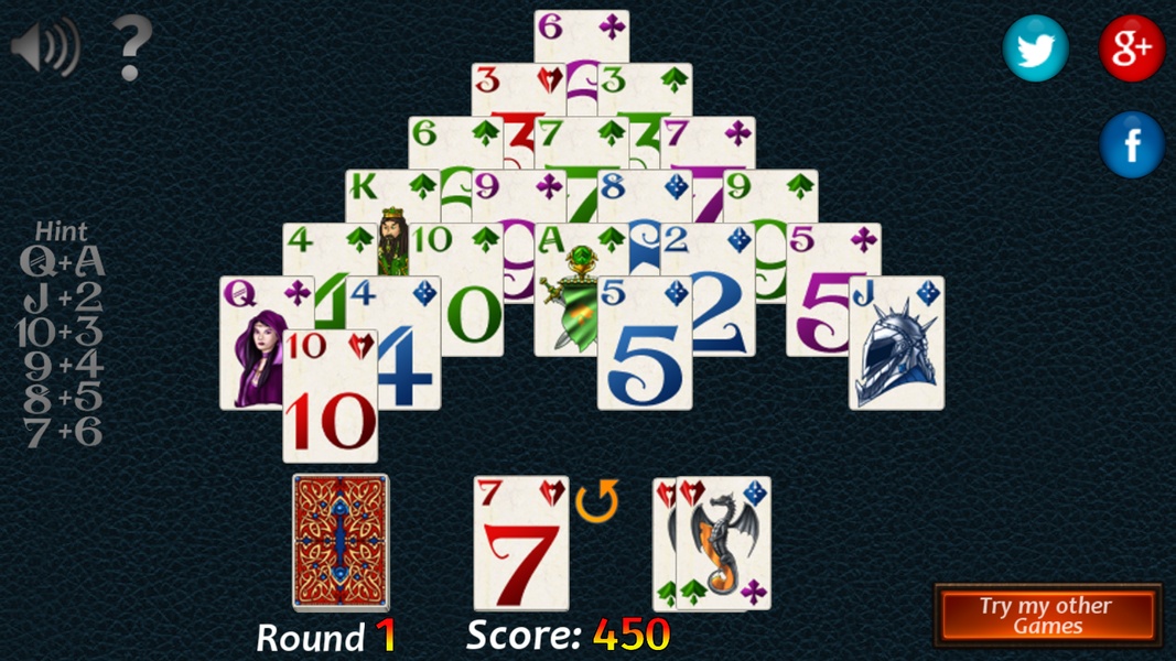 Fantasy Pyramid Solitaire - Preview 4