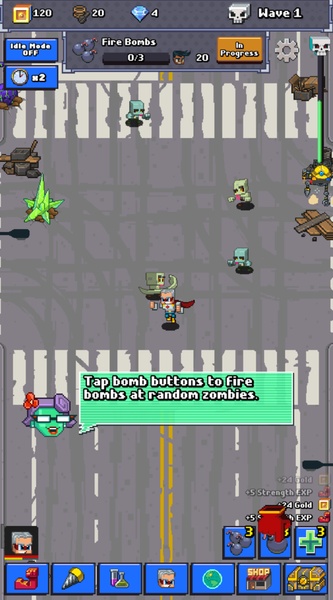 Idle Zombie Superhero - Preview 4