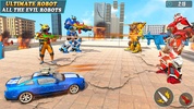 Grand Rat Robot Transform Car War: Robot Shooting screenshot 2