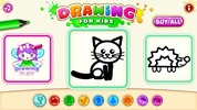 Drawing for Kids! Coloring Children Games Toddlers screenshot 3