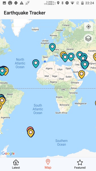 Earthquake App - Tracker, Map - Preview 4