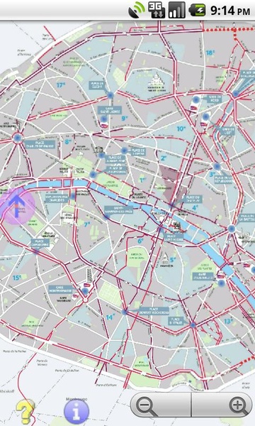 Offline GPS Paris Pistes Cyclables 2009 - Preview 1