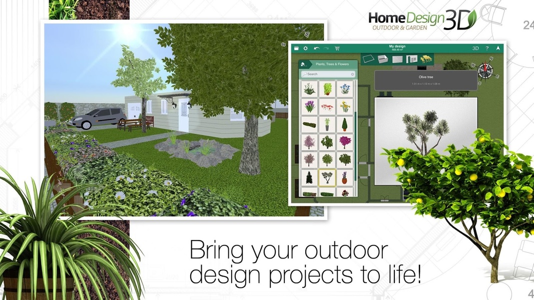 Home Design Outdoor Garden For