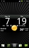 Smoked Glass Digital Weather Clock Widget screenshot 7