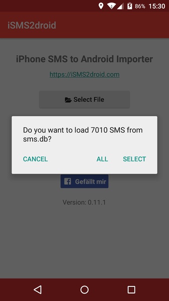 iSMS2droid - Preview 4