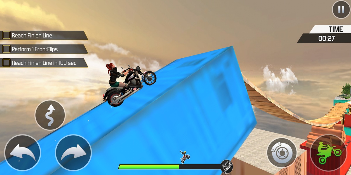 Bike Impossible Tracks Racing Motorcycle Stunts - Preview 10