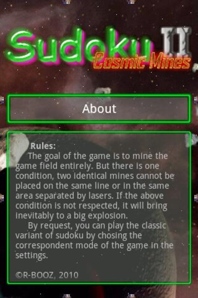 Cosmic Mines 2 (Demo) - Preview 1