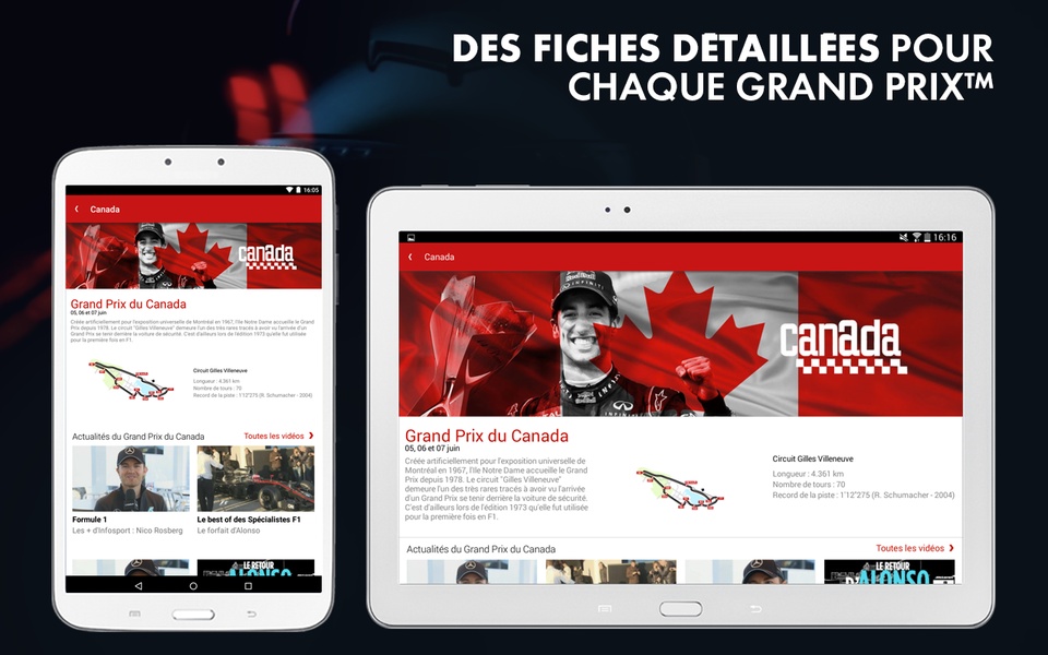 F1 App - Preview 1