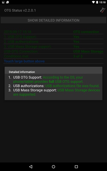 OTG Status - Preview 9