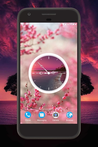 Beauty Clock Live Wallpaper - Preview 2