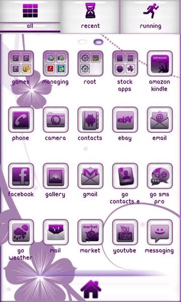 Royal Purple GO Launcher EX - Preview 2