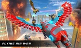 Flying Rhino Robot Games - Transform Robot War screenshot 8