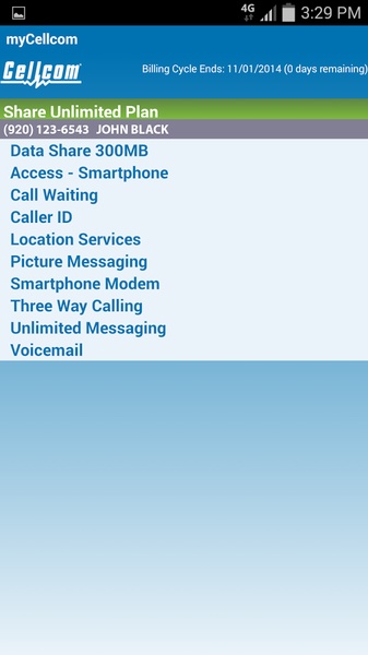 myCellcom - Preview 3