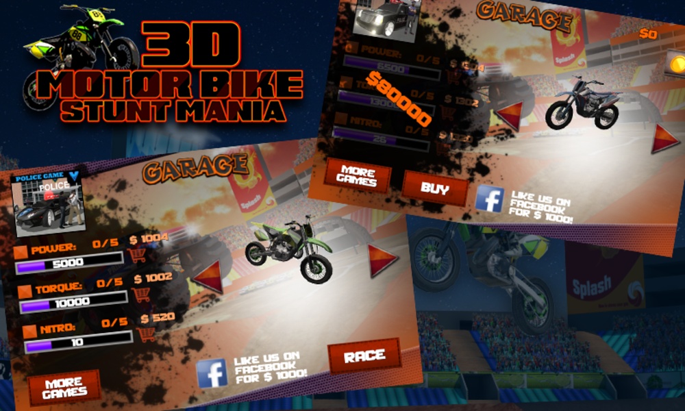 3d Motor Bike Stunt Mania - Preview 11