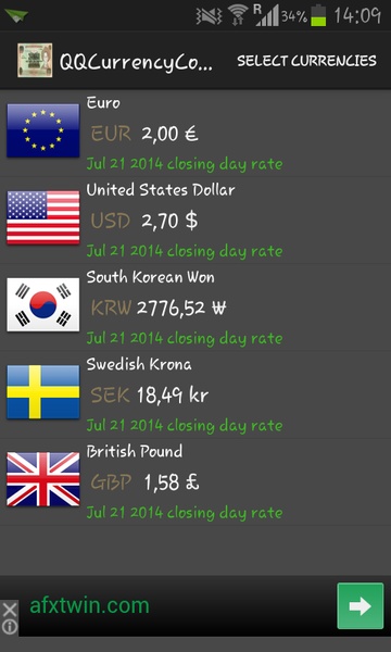 (QQ) Currency Converter - Preview 1