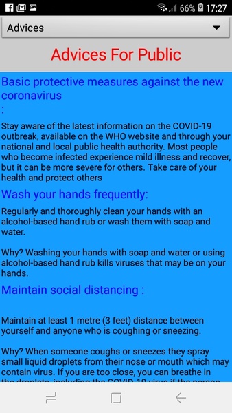 CoronaVirus Tracker - Preview 1