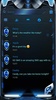 FREE-GO SMS BLUE MACHINE THEME screenshot 4