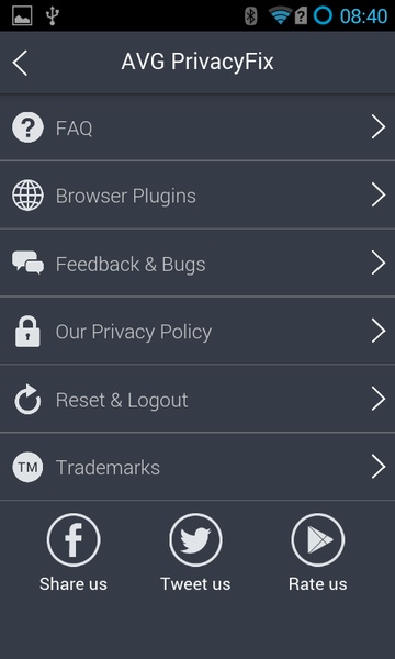AVG Privacy Fix - Preview 1