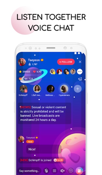 Cuddle Group Voice Chatroom - Preview 5