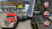 Car Transporter Cargo Plane 3D screenshot 5
