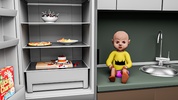 Scary Baby Pink Horror Game 3D screenshot 6