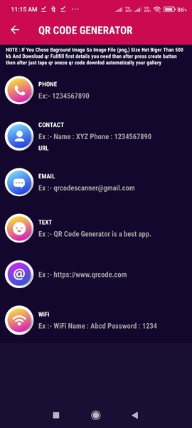 QRCodeScanner and Generator - Preview 4