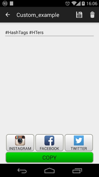 HashTags - Preview 1
