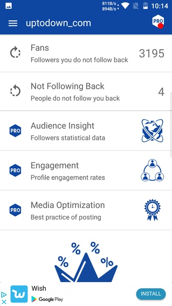 Followers and Unfollowers Analytics for Instagram - Preview 4