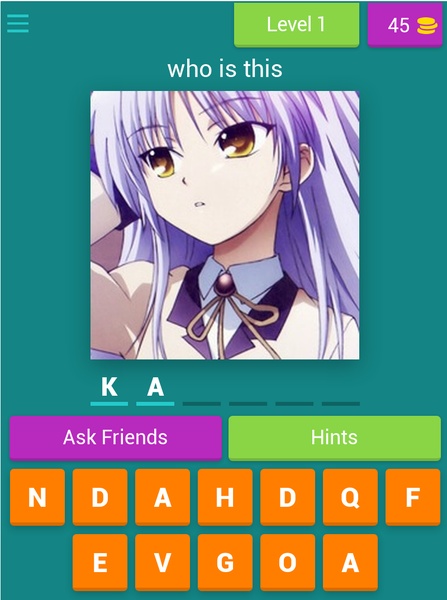 Angel Beats Character Quiz - Preview 1