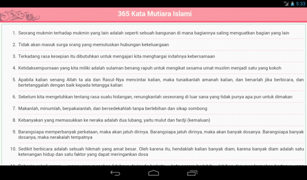 365 Kata Mutiara Islam - Preview 2