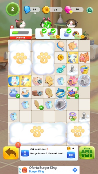 Merge Cat - Merge 2 Game - Preview 6
