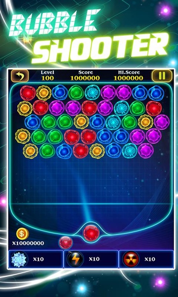 Bubble Shooter Glow - Preview 3