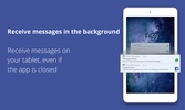 Tablet Messenger screenshot 1