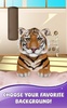 Cute Tiger Live Wallpaper screenshot 4