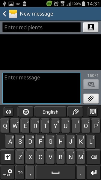 GO Keyboard Galaxy Note 4 Theme - Preview 1