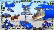 Police Car Transport Games 3D screenshot 4