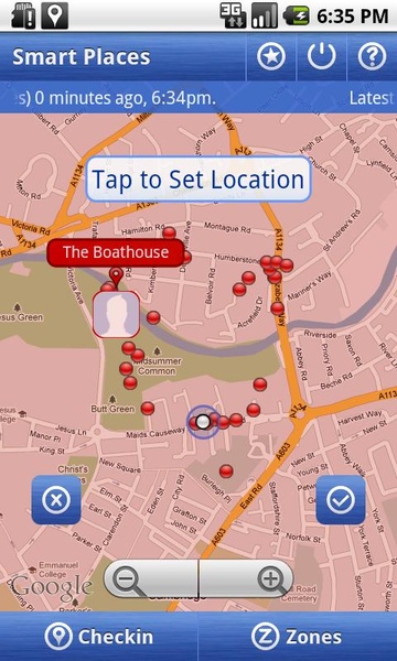 Smart Places Checkin - Preview 3