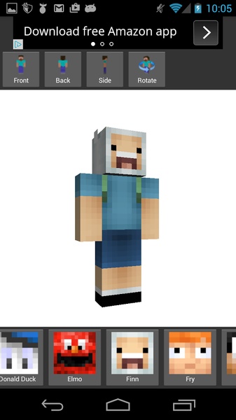 Skin Creator for MineCraft - Preview 5