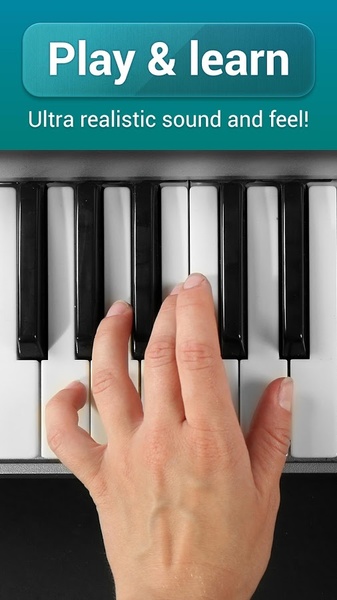 Stream No Ads, No Problems - Real Piano APK for Android Devices